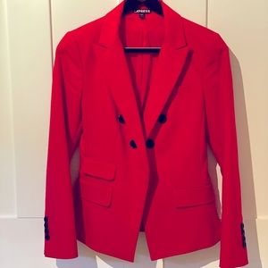 Classy red blazer